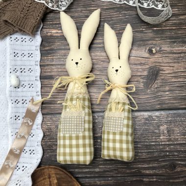 Zajączki wielkanocne na prezent dla Babci i Dziadka