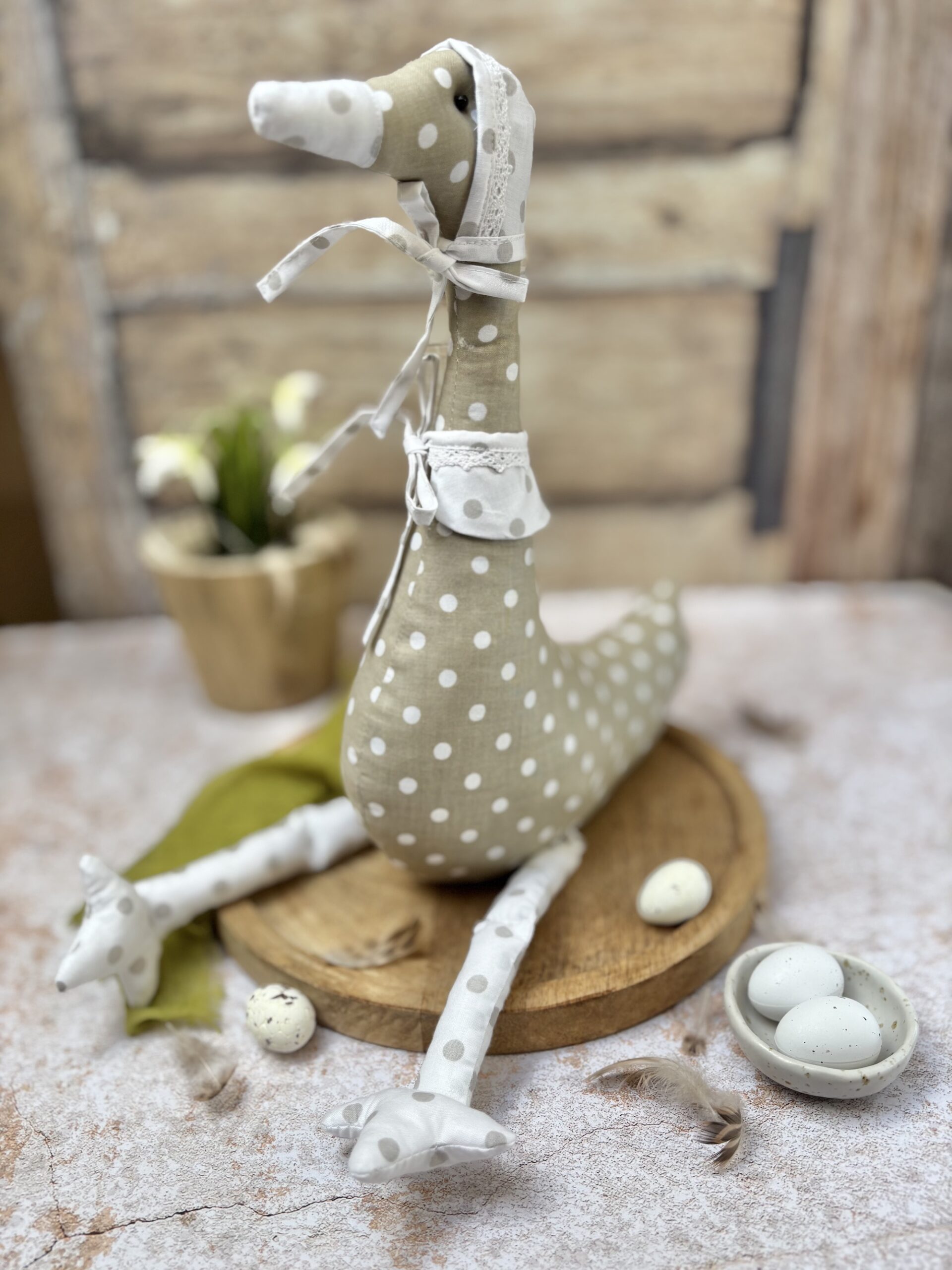 gęś do domu w stylu wiejskim