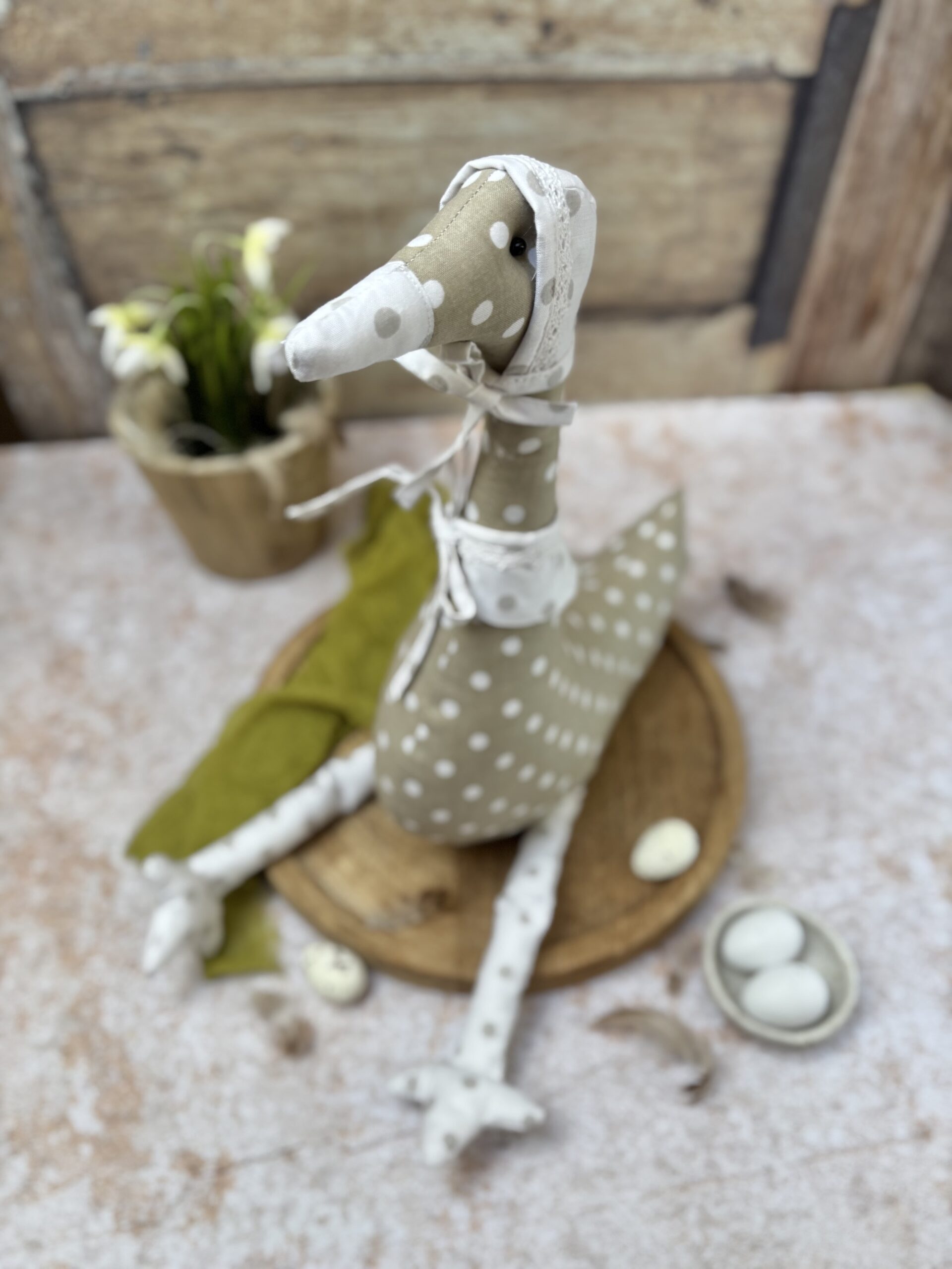 gęś do domu w stylu wiejskim