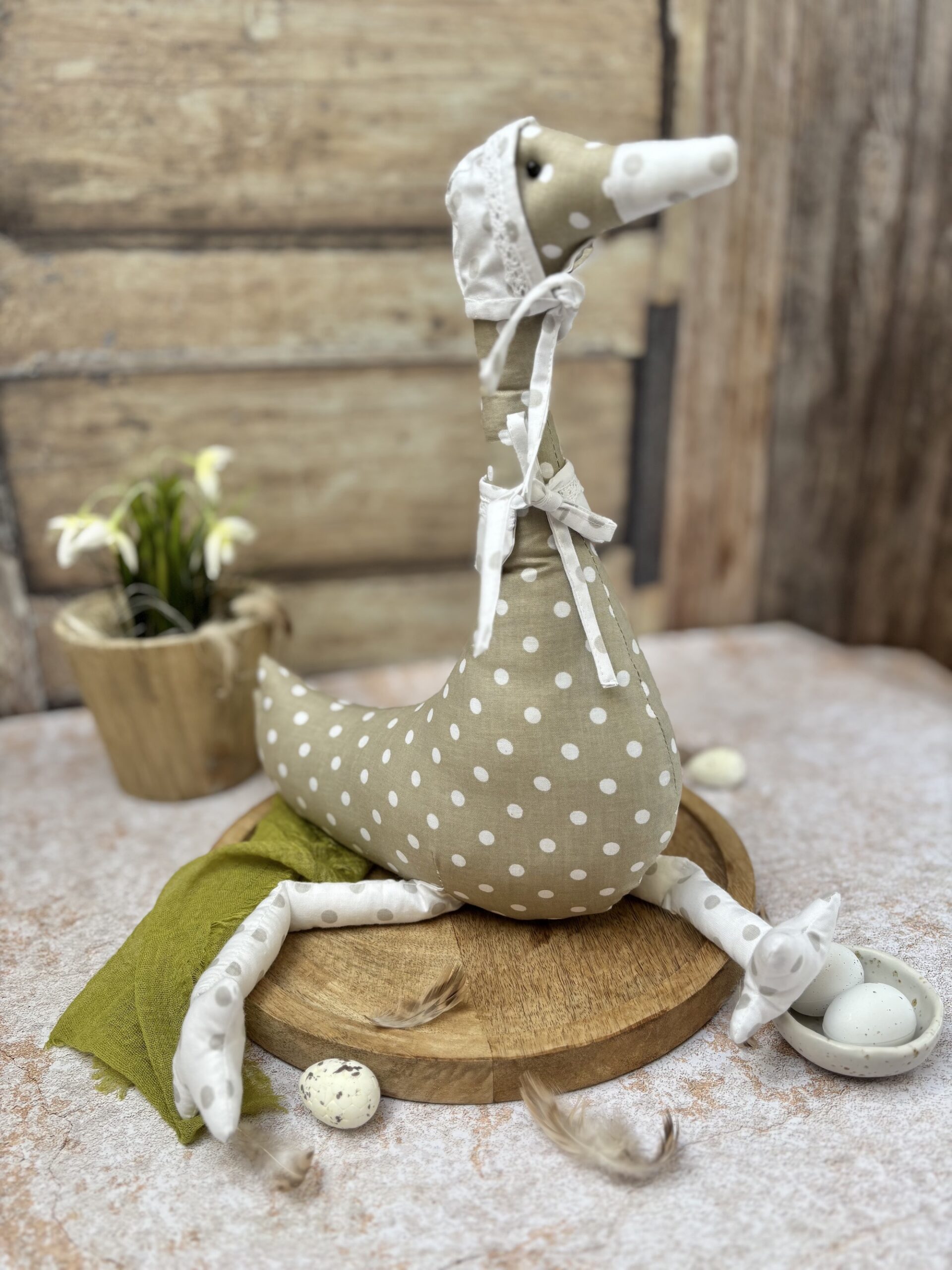 gęś do domu w stylu wiejskim